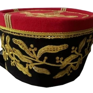 Rare French General cap Kepi hand made army military Inspector General De La Poste Aux Armees De Corps  De Division  Modèle 1931