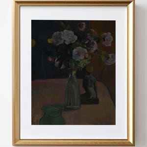 Decoração de casa de fazenda antiga com flores sombrias, ilustração de casa de fazenda, impressão de flores de fazenda no campo, impressão de corredor de casa de campo para impressão, download digital
