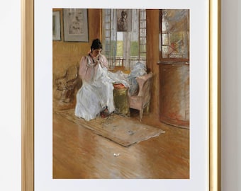 Vintage Painting Wall Art Decor Print Digital Download