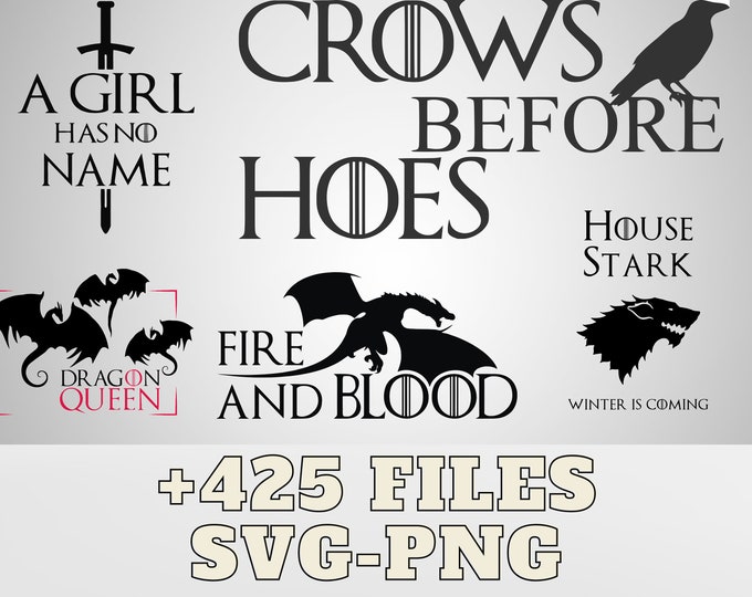 Game of Thrones Digital Party Printables: Cupcake Wrappers, Toppers ...