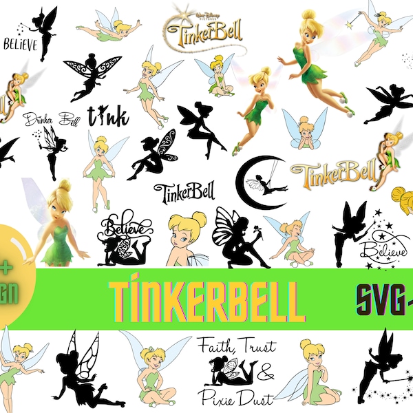 250+ Tinkerbell, Tinkerbell  SVG Bundle, Tinkerbell silhouette ,Tinkerbell flaying svg, ,Tinkerbell png, Tinkerbell quotes, silhouette, fly,