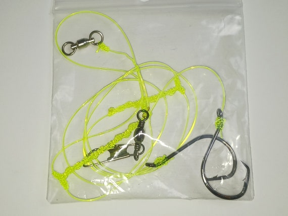 80-pound Top & Bottom Saltwater Rig for Game Fish Quantity-5 Rigs