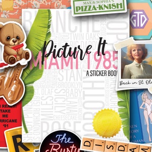 O livro de adesivos Golden Girls - Mais de 100 adesivos com Blanche, Rose, Sophia e Dorothy