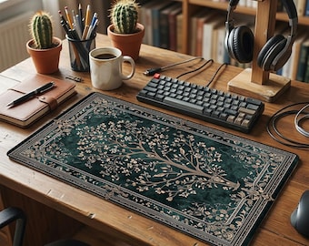 The Dude Turkish Rug Desk Mat, XL Mousepad (Gaming & Office Use)