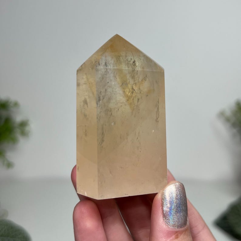 Pretty Honey Golden Calcite Tower , Point , Obelisk - Etsy