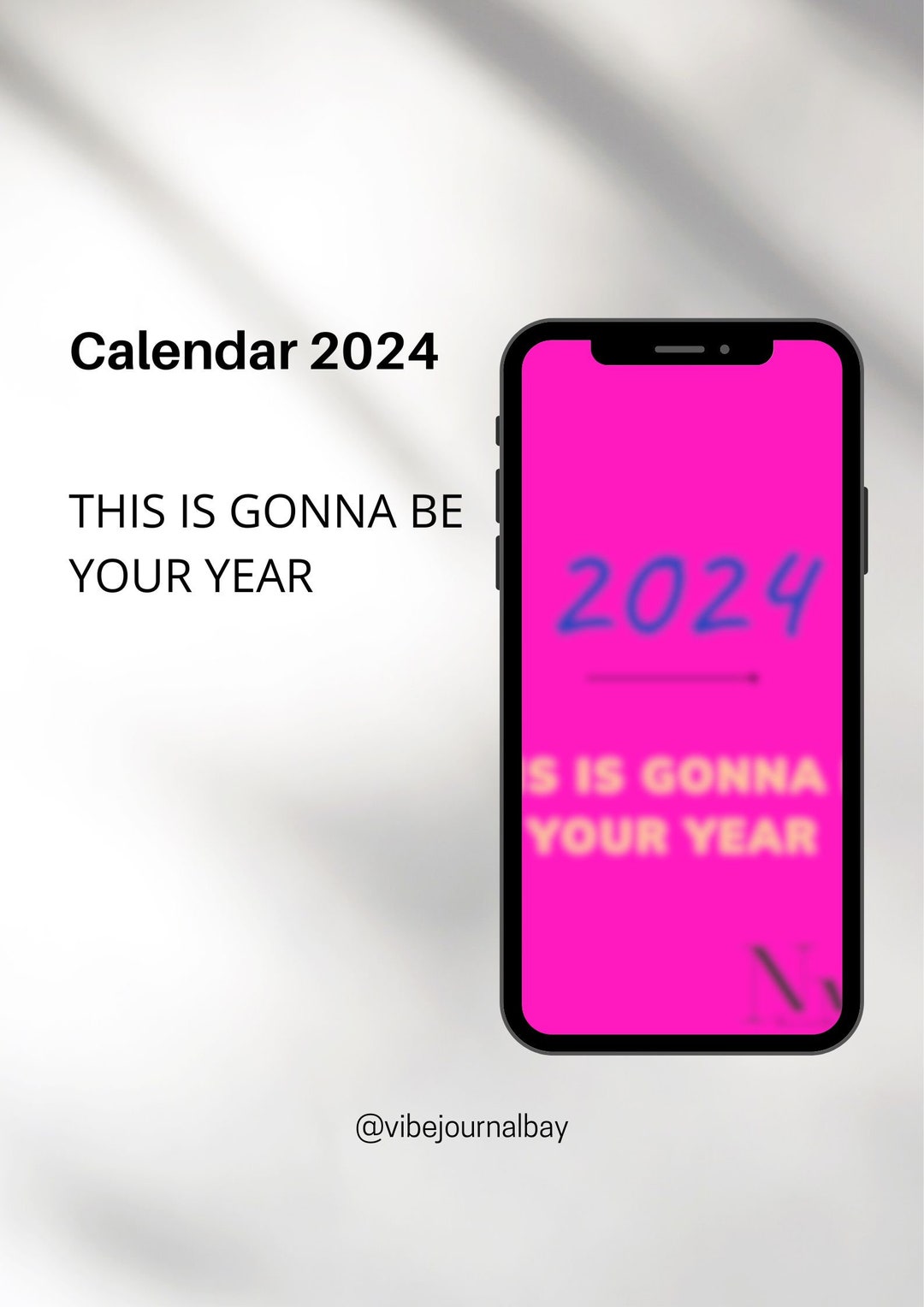 Unique 2024 CALENDAR in PDF Format DIGITAL Downloadable 12 Etsy