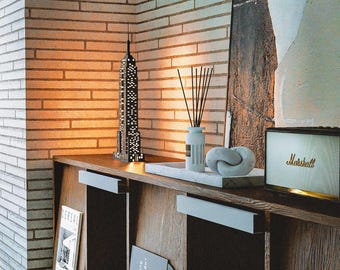 Skyscraper Lamp – Architectural Table Lamp, NYC Building Night Light, Modern Decor Gift