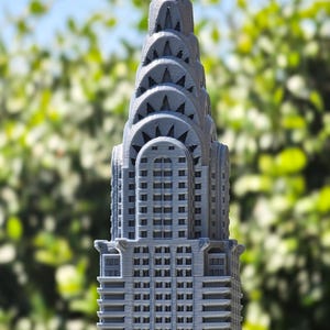 Fichiers numériques 3D STL Chrysler Building - modèle 3D de gratte-ciel de Manhattan - horizon de New York - paysage urbain imprimé en 3D - modèle de tour