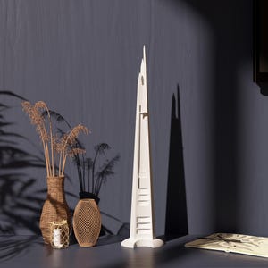 3D Jeddah Tower  - Saudi Arabia Tower Architectural Model - Highest Skyscraper - Urban Building 3D Printed Model
