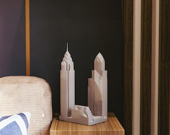 3D Printed Liberty Place Model: Contemporary Skyscraper