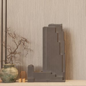 3D 30 Rockefeller Center Plaza Printed  Model New York City Landmark Architecture Wall Art Travel Souvenir USA Building Decor
