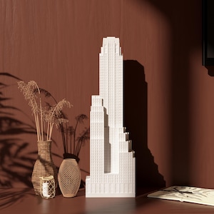 3D 500 Fifth Avenue - Modèle architectural de la tour des États-Unis - Gratte-ciel de la ville de New York - Bâtiment urbain Modèle imprimé 3D