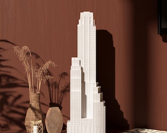 500 Fifth Avenue 3D Modell: Art Deco NYC Wolkenkratzer Replika