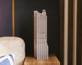3D Printed Empire Trust Building Model: New York City Skyscraper