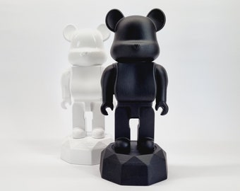 Black BearBrick in Collectible Figurines: Kaws- Standbeelden, Art Unique Home Decor, kunstcadeau voor hem en haar, speciaal cadeau, collectiebeelden