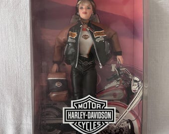 New Vintage Harley Davidson Barbie Doll 1999 Collector Edition #25637 B9