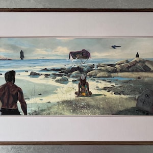 Pintura original de X-men Genosha