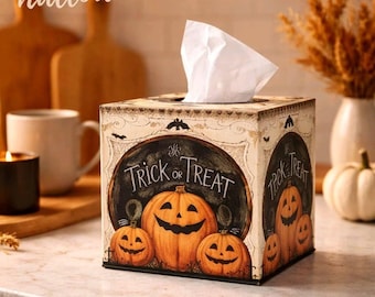 Halloween Tissue Box Cover: Halloween Accent Decor