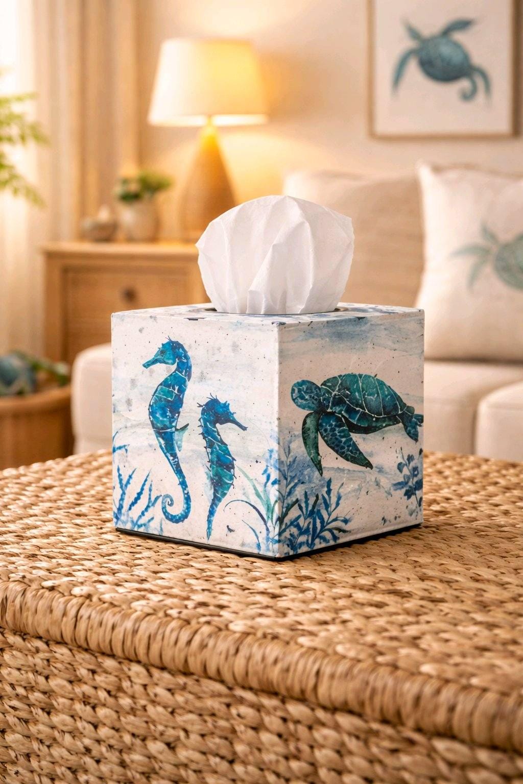 Trash Can Tissue Box - Etsy