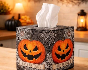 Halloween Tissue Box Cover: Halloween Accent Decor