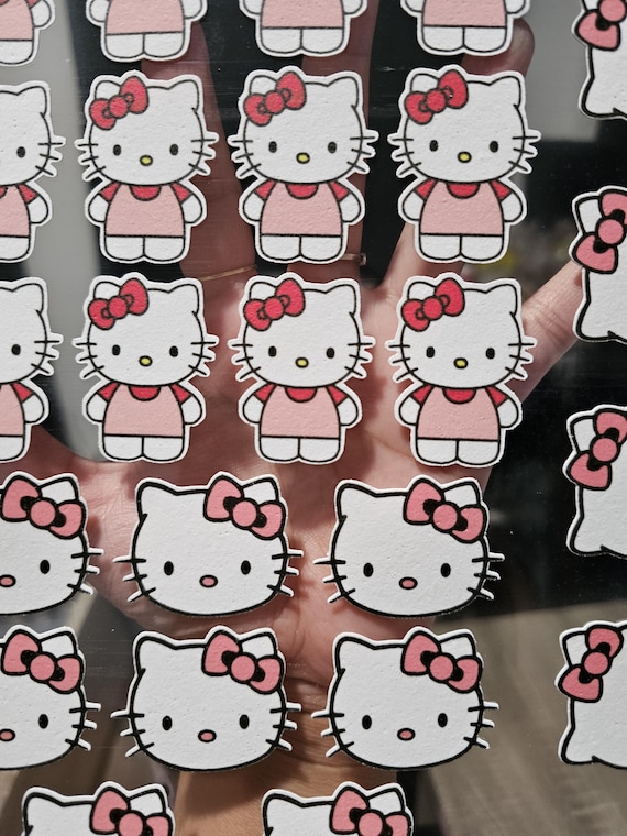 Pink Hello Kitty edible images