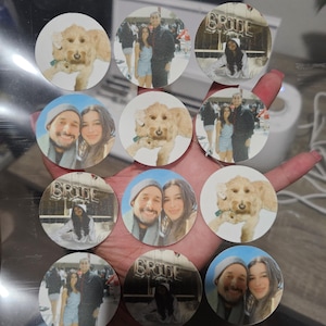 personalized ROUND 2&quot; edible images 12ct