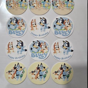 Bluey edible images