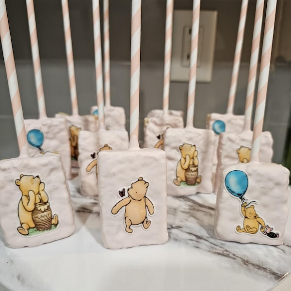Winnie the pooh edible images cut to shape