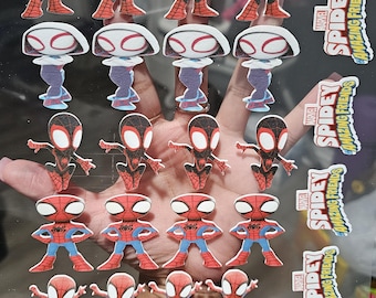 Amazing Spiderman and friends edible images