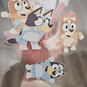 Bluey Edible Images for small cakes