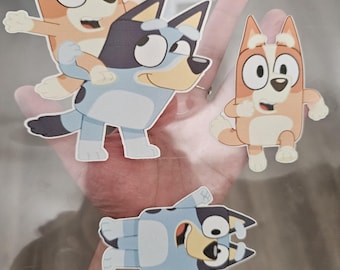 Bluey Edible Images for small cakes