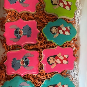 lilo and stitch precut edible images