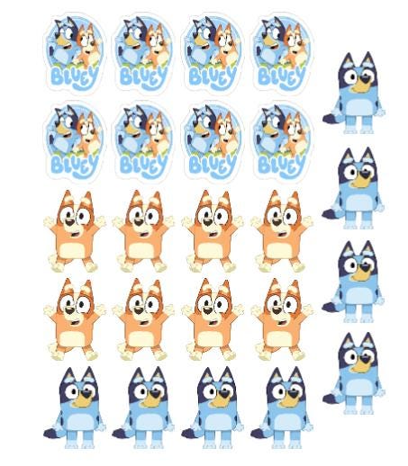 Standard Precut Bluey