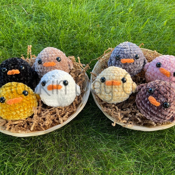 Crocheted Chicks