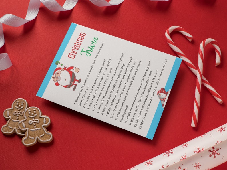 10 Fun Christmas Games for the Whole Family Holiday Etsy UK