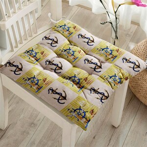 Nautical kitchen chair cushions online