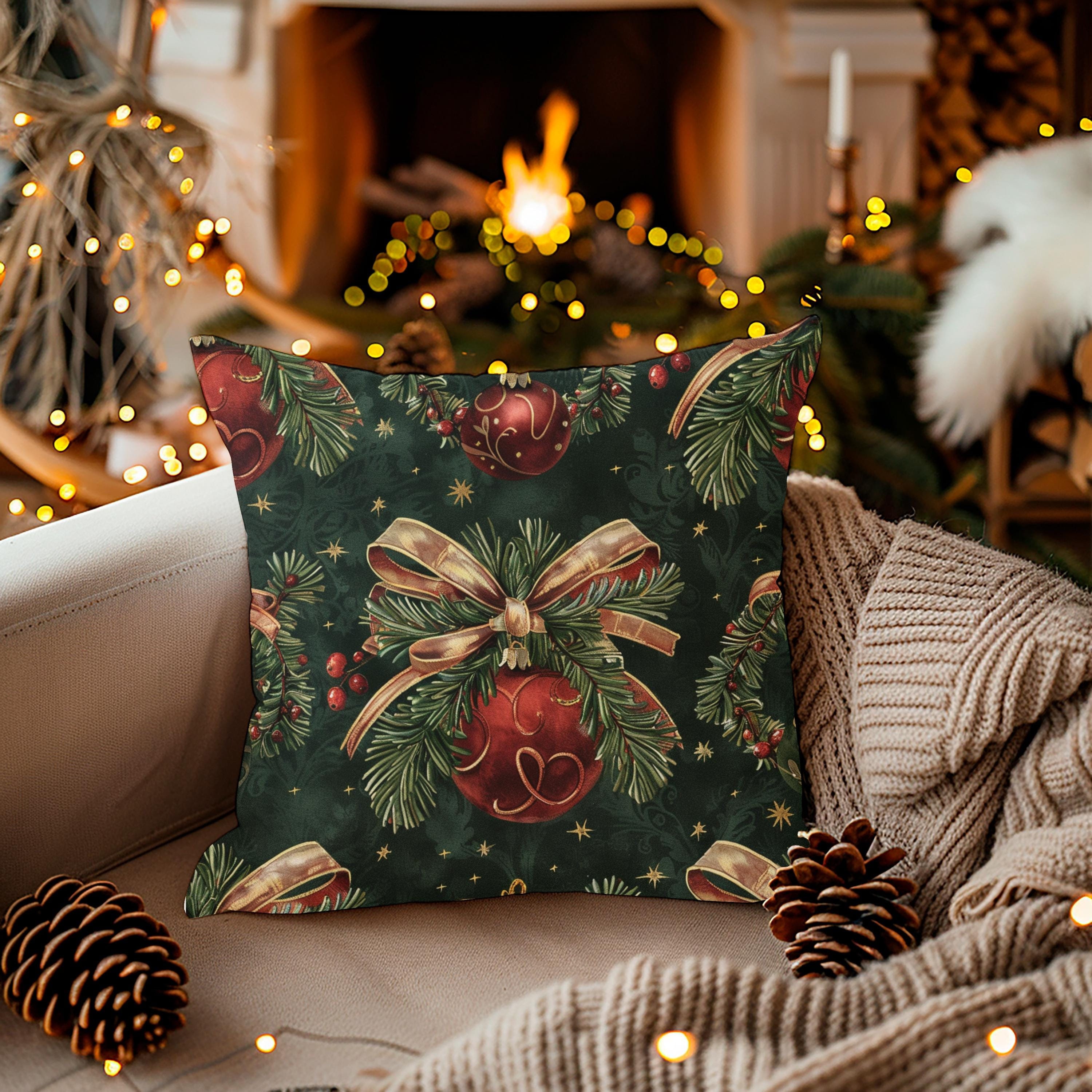 Christmas Pillow Covers 24x24