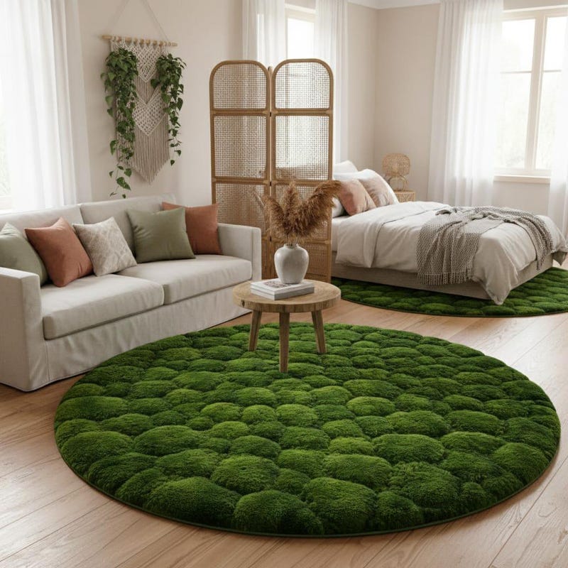 Moss Rug - Etsy