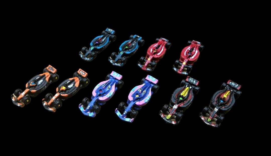Formula Racing Upgrades Customize F1 Cars - Upgrade Kit for Formula D Game - Etsy Canada