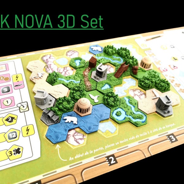 Ark Nova  - 3D Set