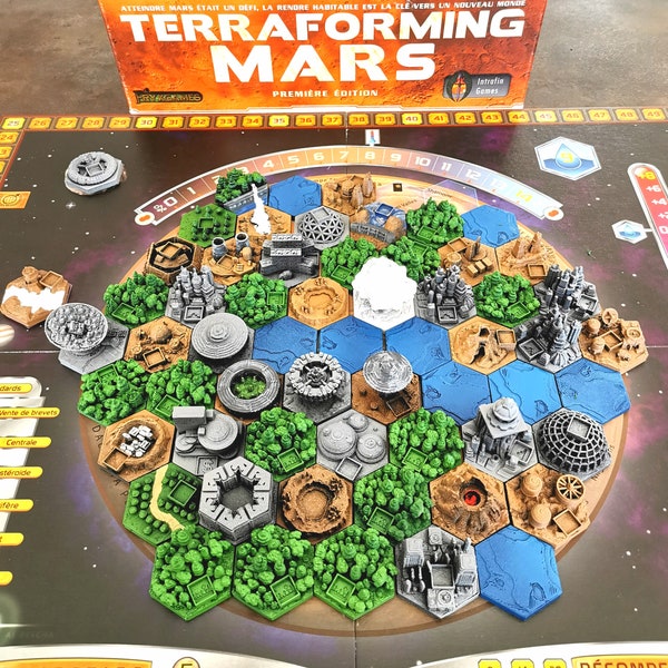 Terraforming Mars 3D Set