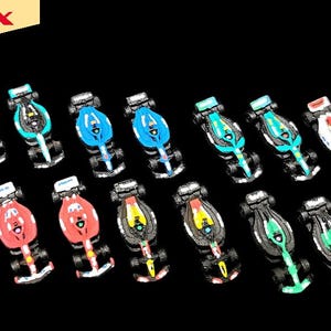 F1 Cars 2025 - Upgrade Kit for Formula D Game