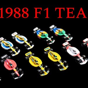 F1 Cars Teams 1988 - Upgrade Kit for Formula D Game