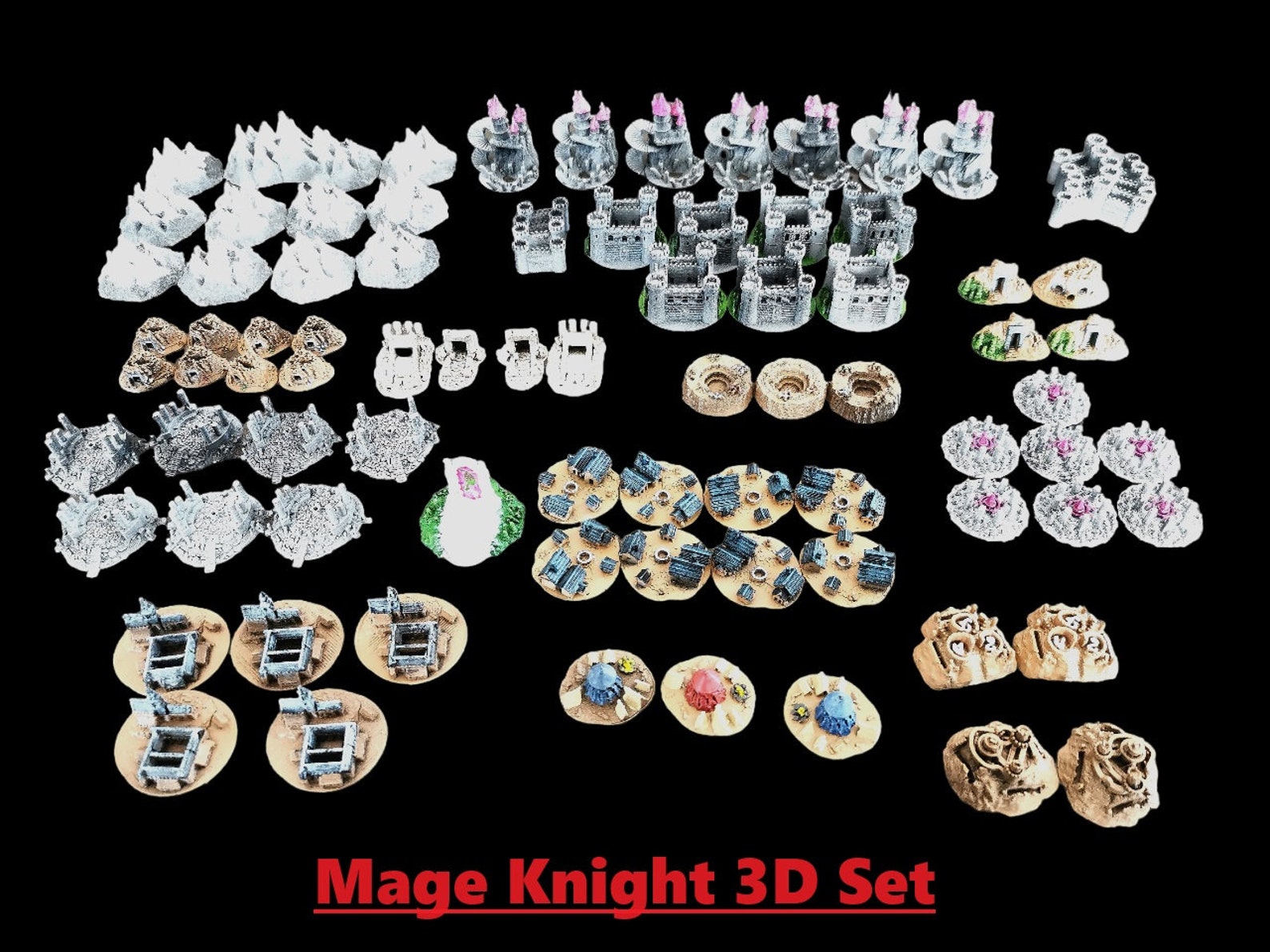 Mage Knight 3D Set - Etsy