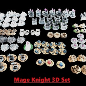 Mage Knight 3D Set - Etsy