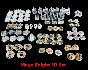 Mage Knight 3D Set