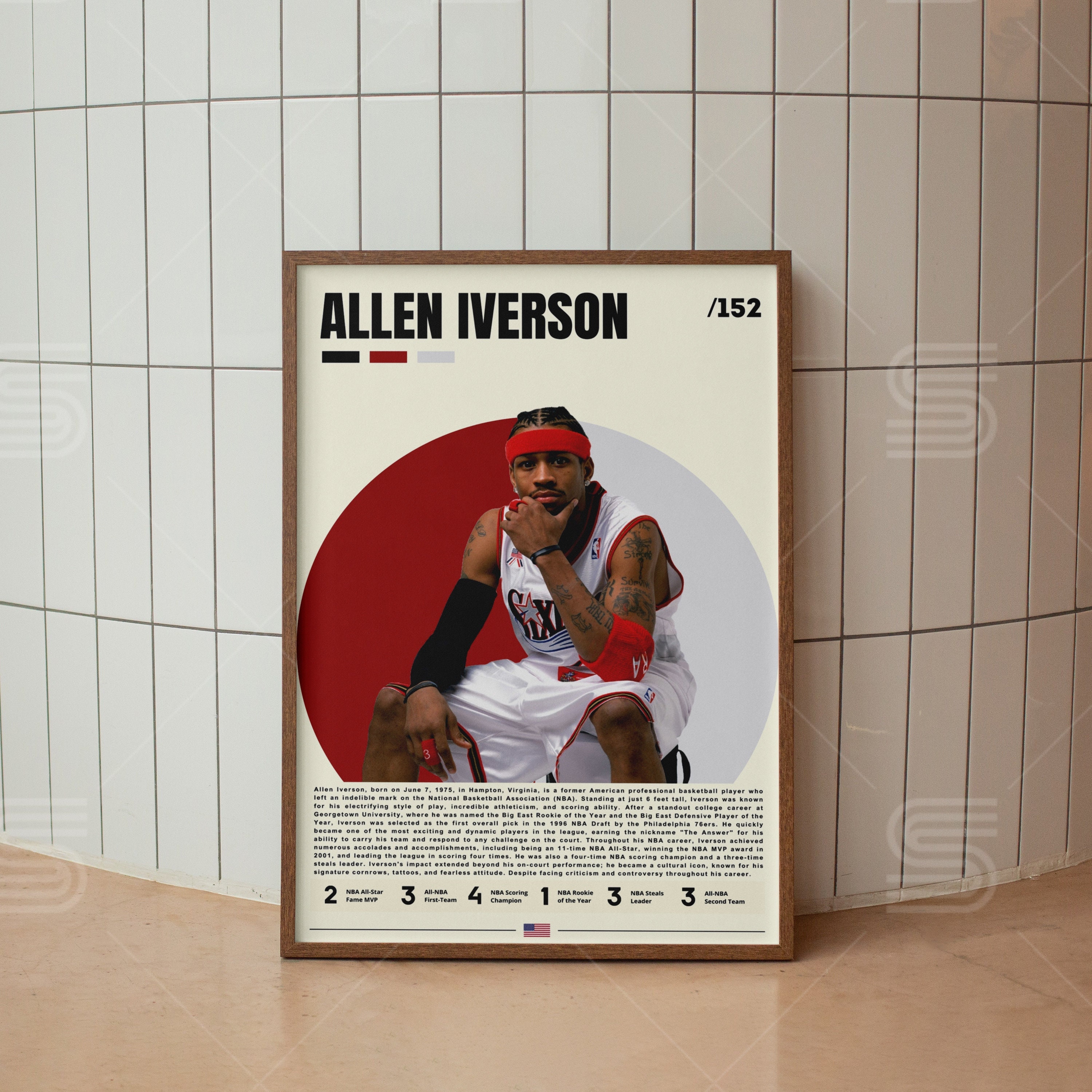 Allen iverson print - Etsy 日本