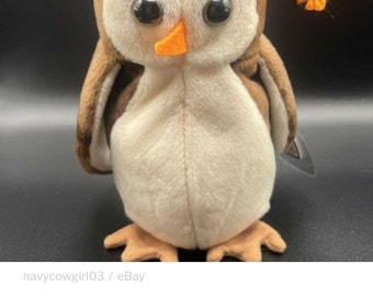 Wise- the graduation owl, beanie baby