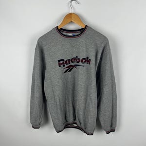 Vintage Reebok Sweatshirt 00s Grunge Baggy Fit Size Medium