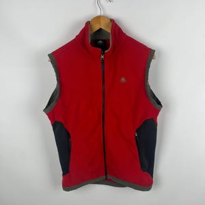 Nike ACG Vintage Fleece Vest Jacket Size Medium Gorpcore
